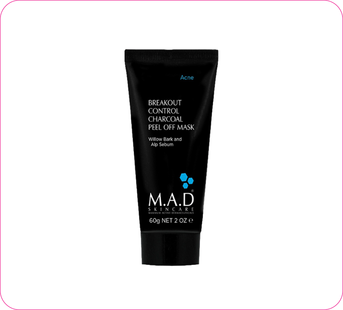 00411 Отшелушивающая маска-пленка PEEL OFF с углем pH 6.88 (Breakout Control Charcoal Black Peel Off Mask ) 240 гр 350608255742