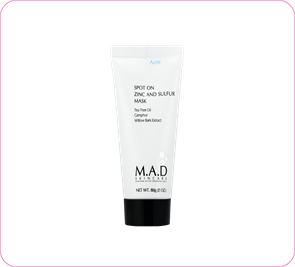 00143 Подсушивающая маска с цинком и серой (Spot On Zinc and Sulfur Mask ) 60 гр 216559284252