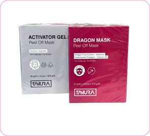 Маска альгинатная с активатором Драконий фрукт (DRAGON PEEL-OFF MASK) 21 г/ 90 г 10 шт 544866873962